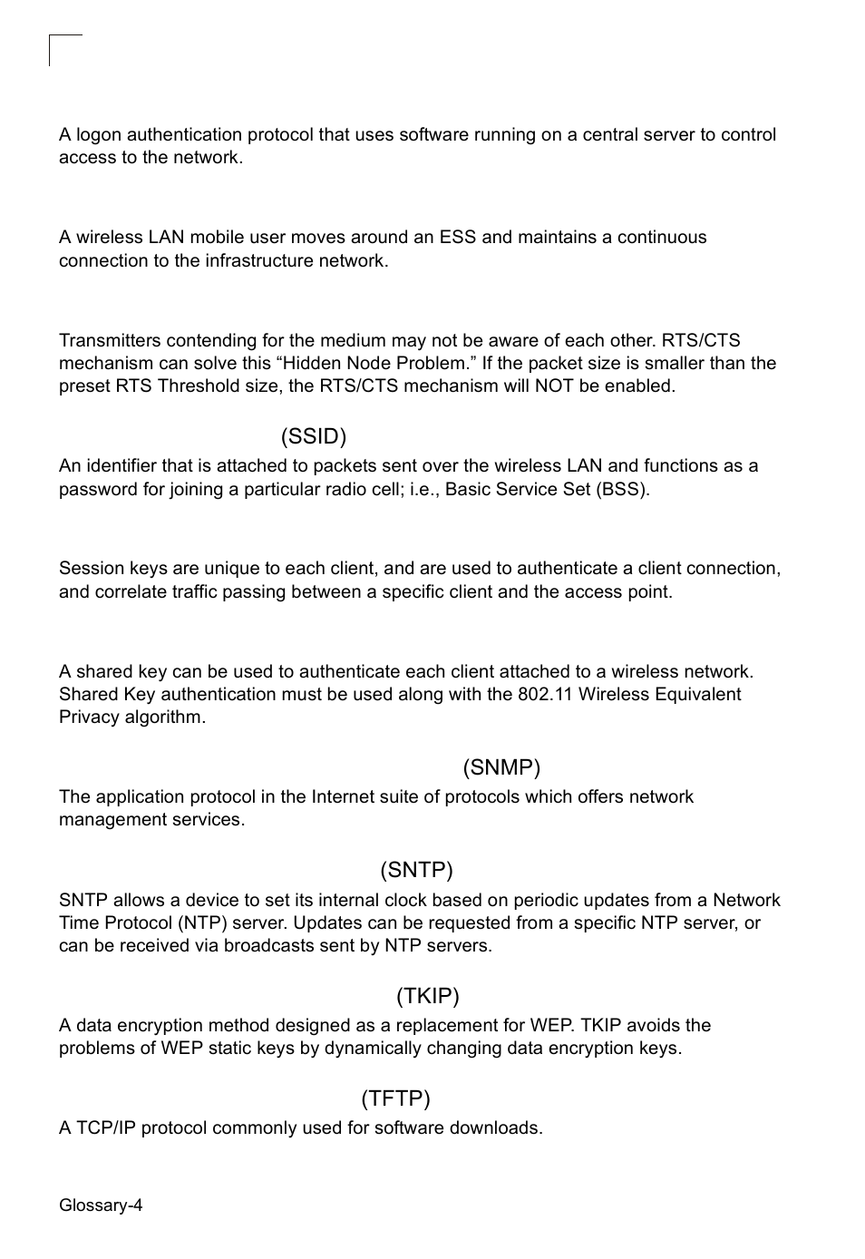 SMC Networks SMC2552W-G2-17 User Manual | Page 287 / 296