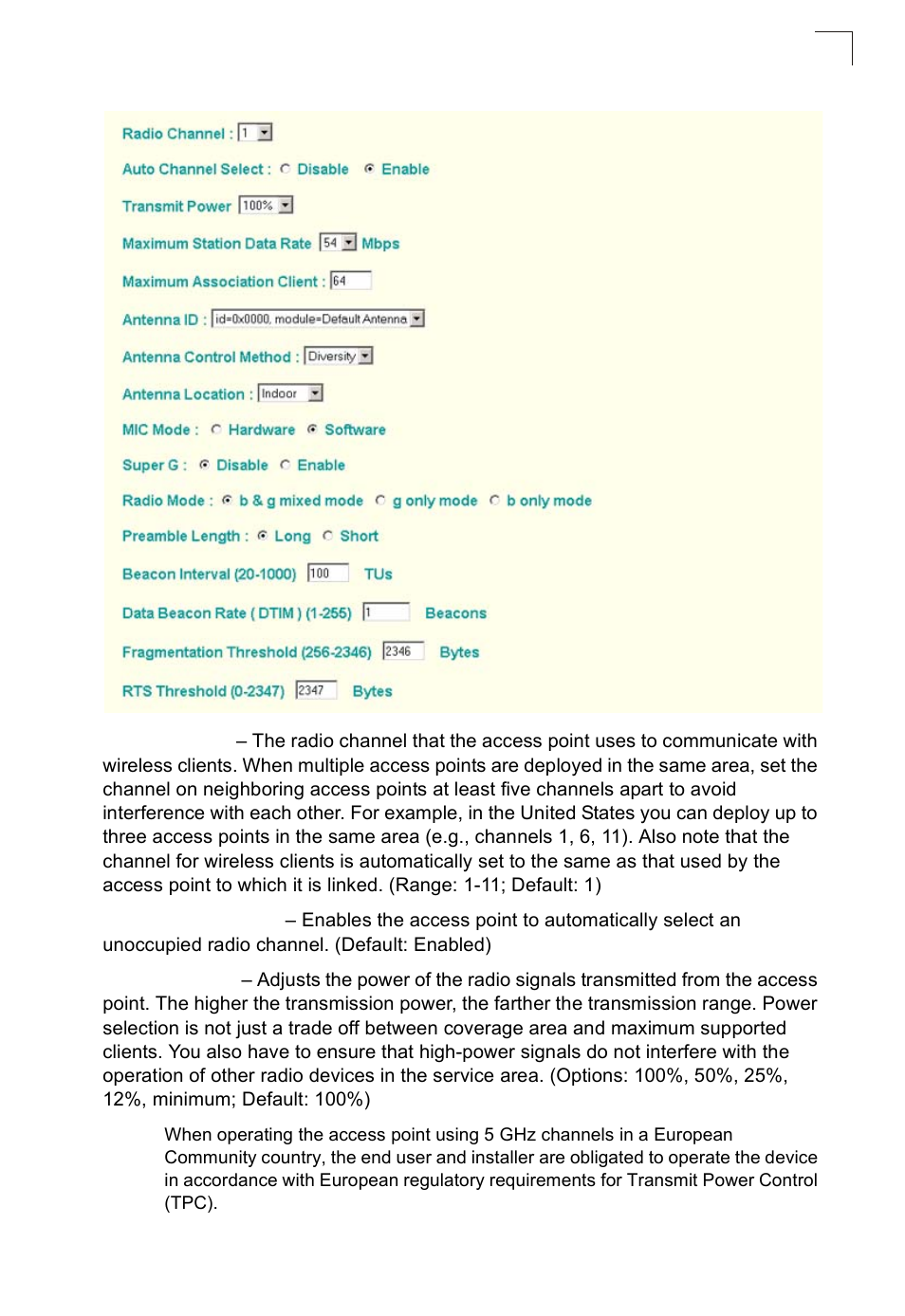 SMC Networks SMC2552W-G2-17 User Manual | Page 96 / 296