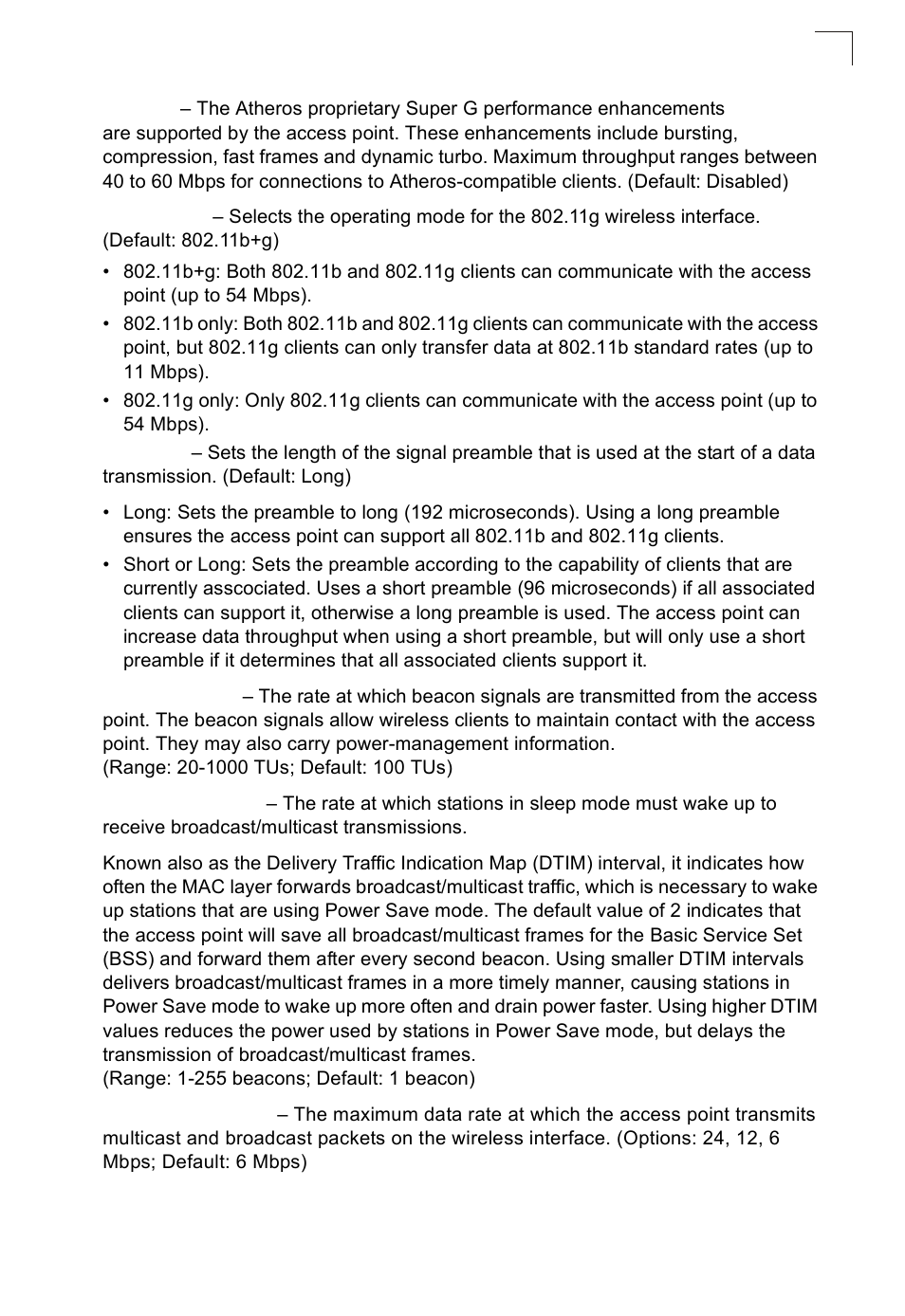 SMC Networks SMC2552W-G2-17 User Manual | Page 98 / 296