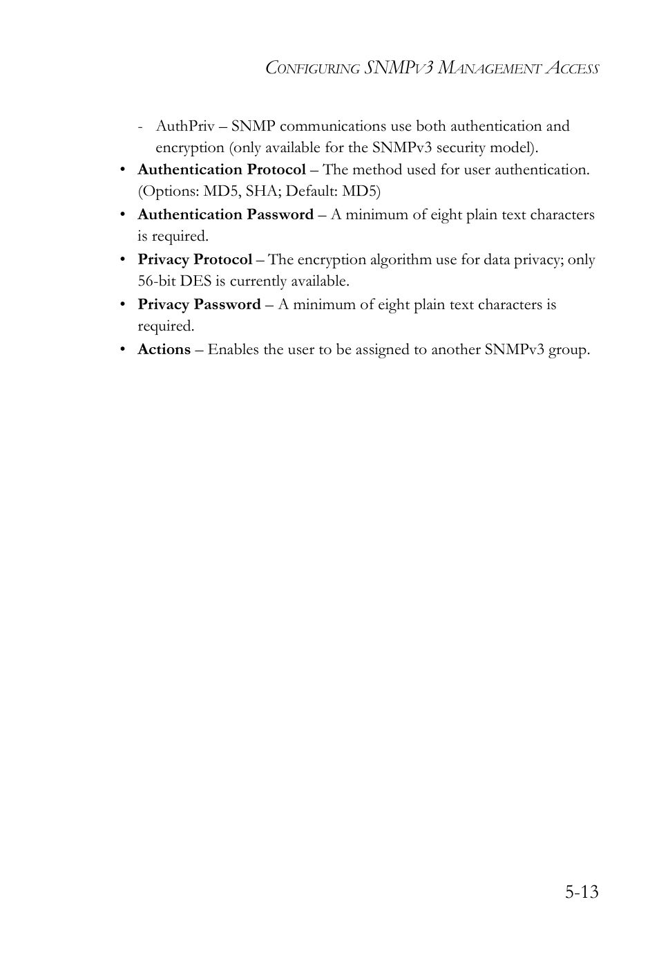 Snmp | SMC Networks TigerAccess SMC7816M User Manual | Page 135 / 962