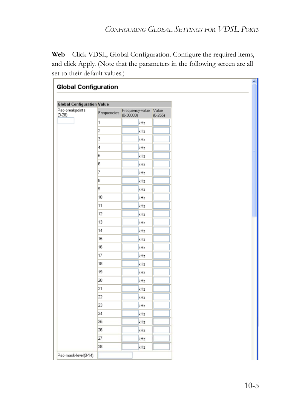 Vdsl p | SMC Networks TigerAccess SMC7816M User Manual | Page 257 / 962