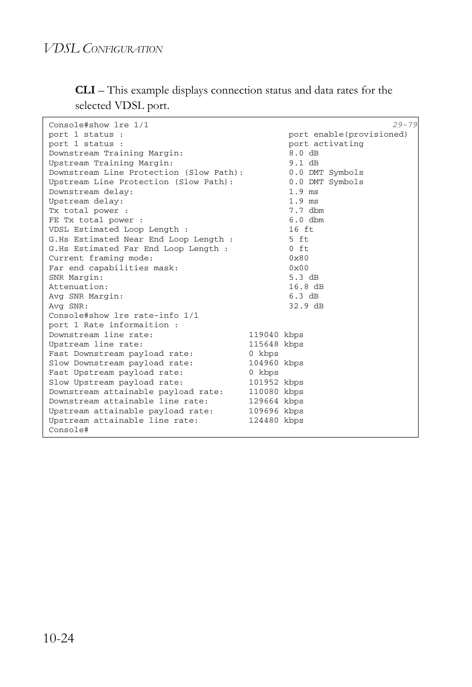 Vdsl c | SMC Networks TigerAccess SMC7816M User Manual | Page 276 / 962