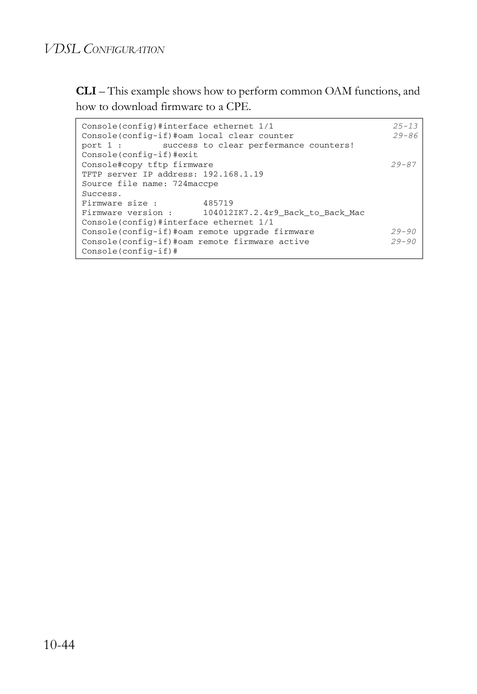 Vdsl c | SMC Networks TigerAccess SMC7816M User Manual | Page 296 / 962