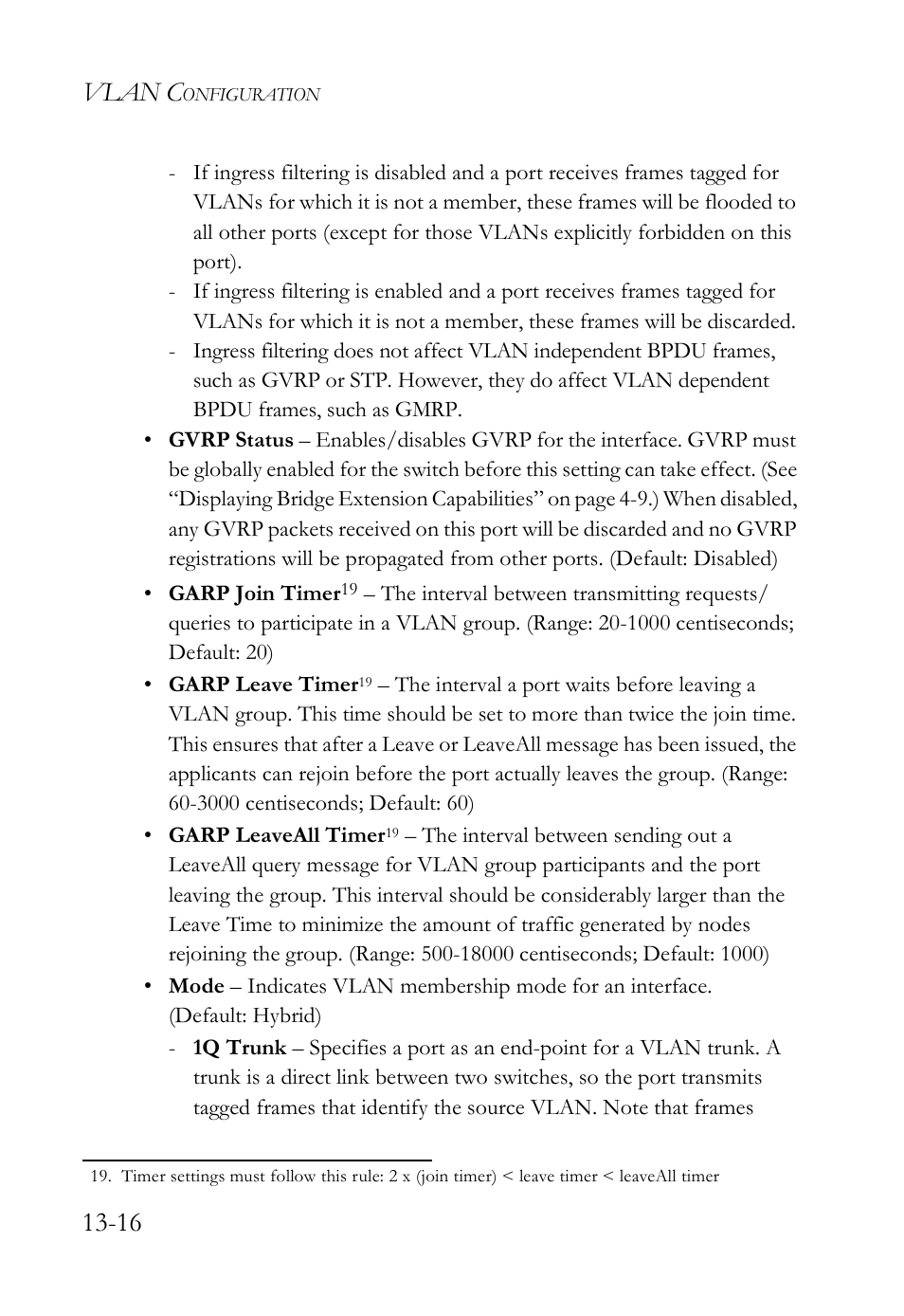 Vlan c | SMC Networks TigerAccess SMC7816M User Manual | Page 346 / 962