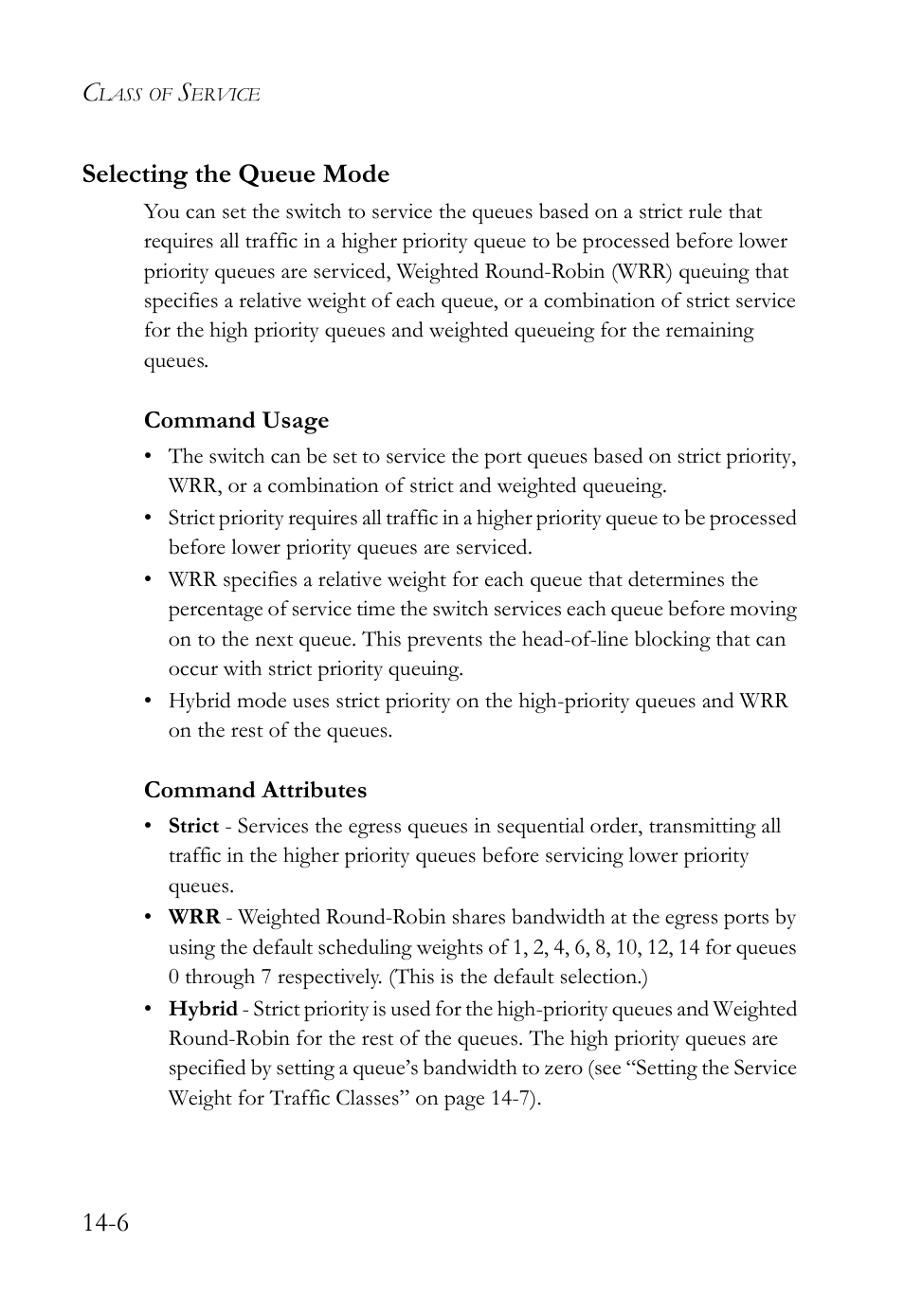 Selecting the queue mode, Selecting the queue mode -6, 6 selecting the queue mode | SMC Networks TigerAccess SMC7816M User Manual | Page 372 / 962