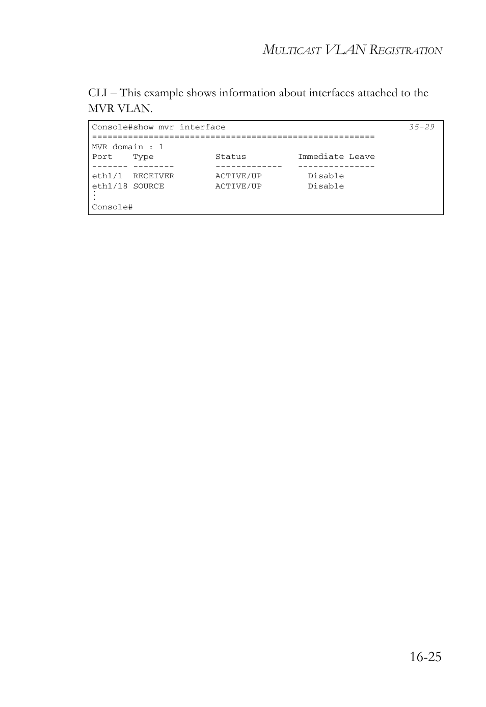 Vlan r | SMC Networks TigerAccess SMC7816M User Manual | Page 421 / 962