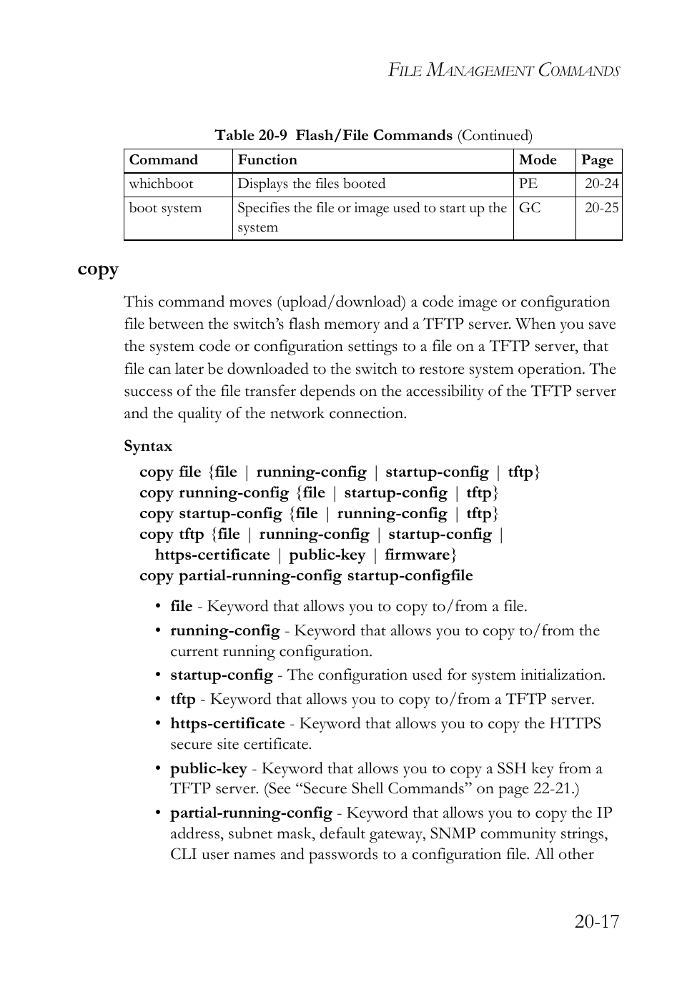 Copy, Copy -17, 17 copy | SMC Networks TigerAccess SMC7816M User Manual | Page 477 / 962
