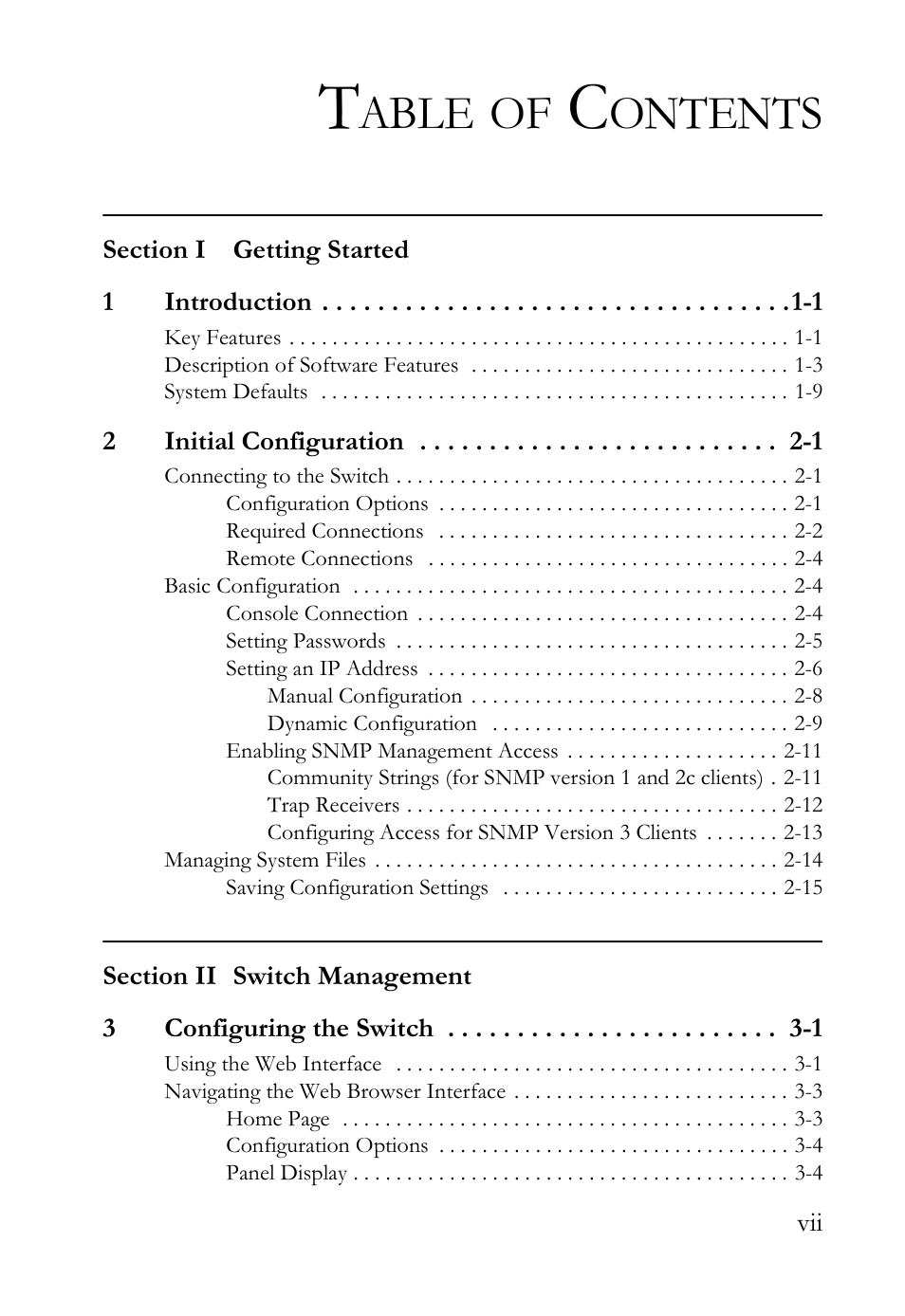 Able, Ontents | SMC Networks TigerAccess SMC7816M User Manual | Page 7 / 962