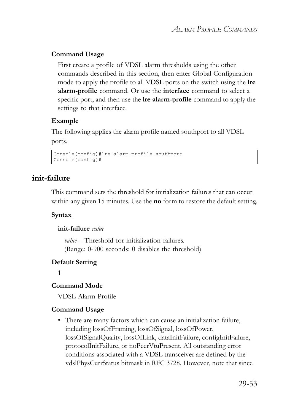 Init-failure, Init-failure -53 | SMC Networks TigerAccess SMC7816M User Manual | Page 735 / 962