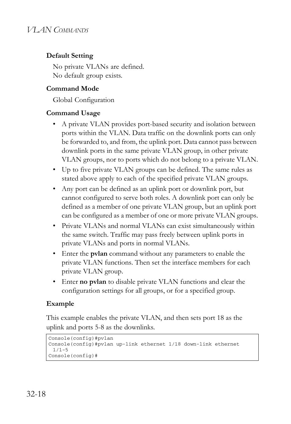 Vlan c | SMC Networks TigerAccess SMC7816M User Manual | Page 826 / 962