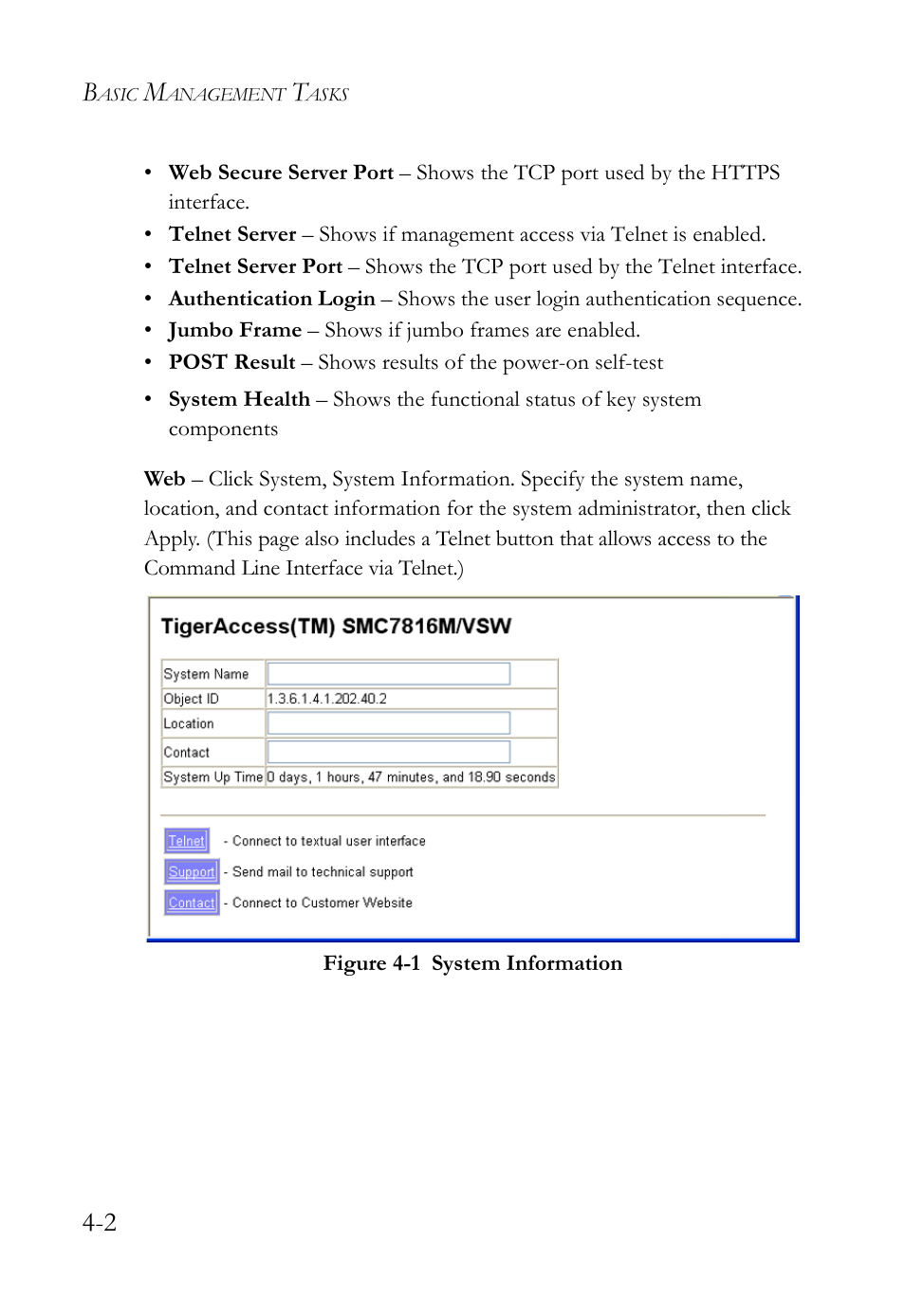 Figure 4-1, System information -2 | SMC Networks TigerAccess SMC7816M User Manual | Page 84 / 962