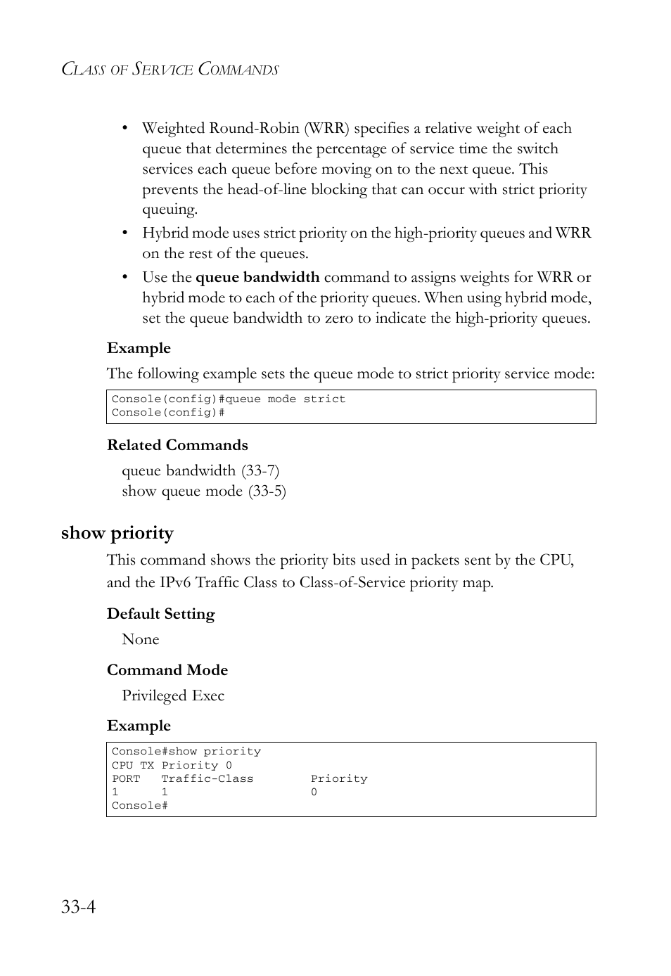 Show priority, Show priority -4 | SMC Networks TigerAccess SMC7816M User Manual | Page 846 / 962