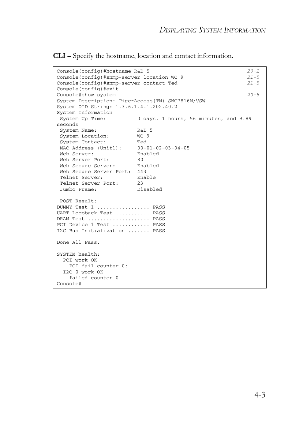 SMC Networks TigerAccess SMC7816M User Manual | Page 85 / 962