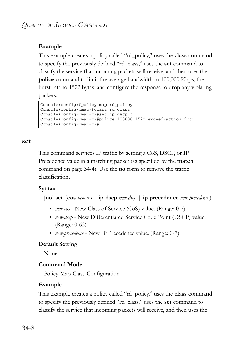 Set -8 | SMC Networks TigerAccess SMC7816M User Manual | Page 870 / 962