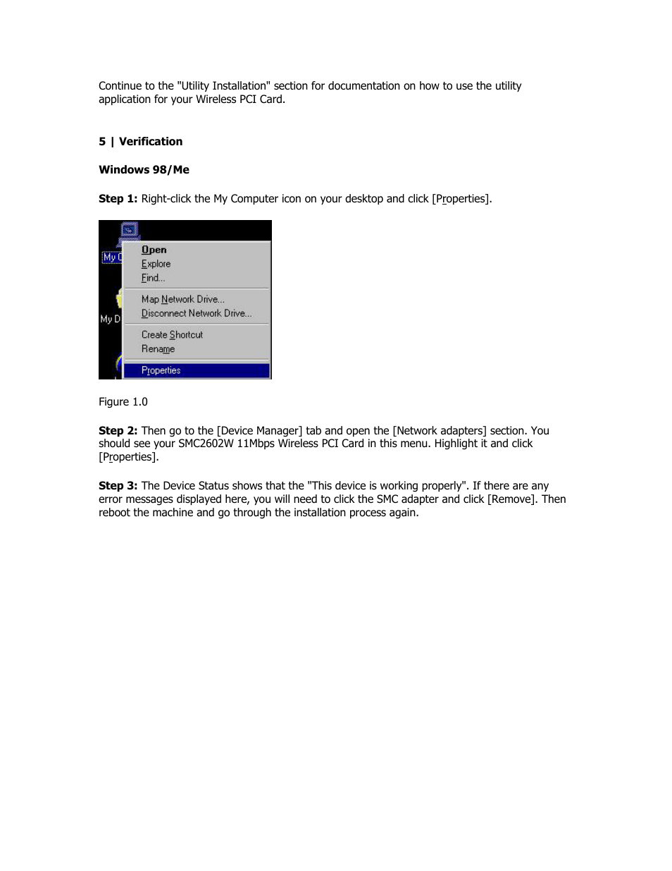 Verification | SMC Networks SMC2602W User Manual | Page 11 / 33