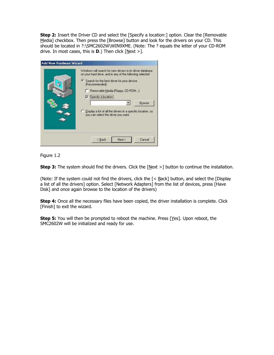 SMC Networks SMC2602W User Manual | Page 8 / 33