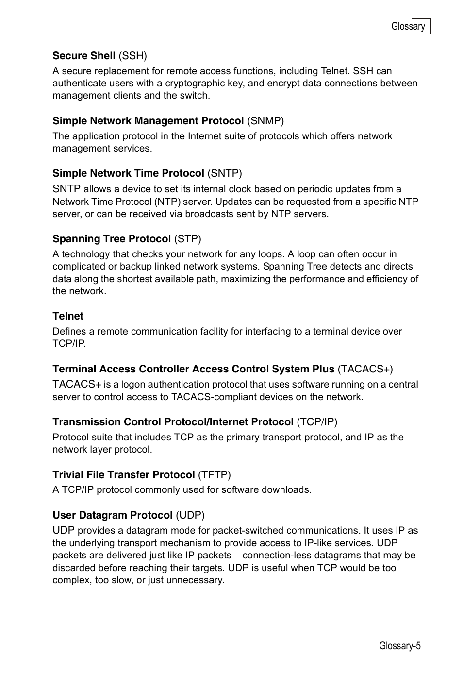 SMC Networks 16 10BASE-T User Manual | Page 377 / 384