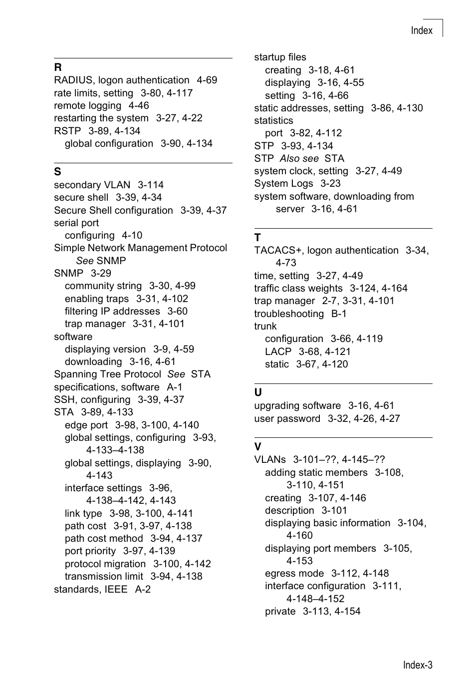 SMC Networks 16 10BASE-T User Manual | Page 381 / 384