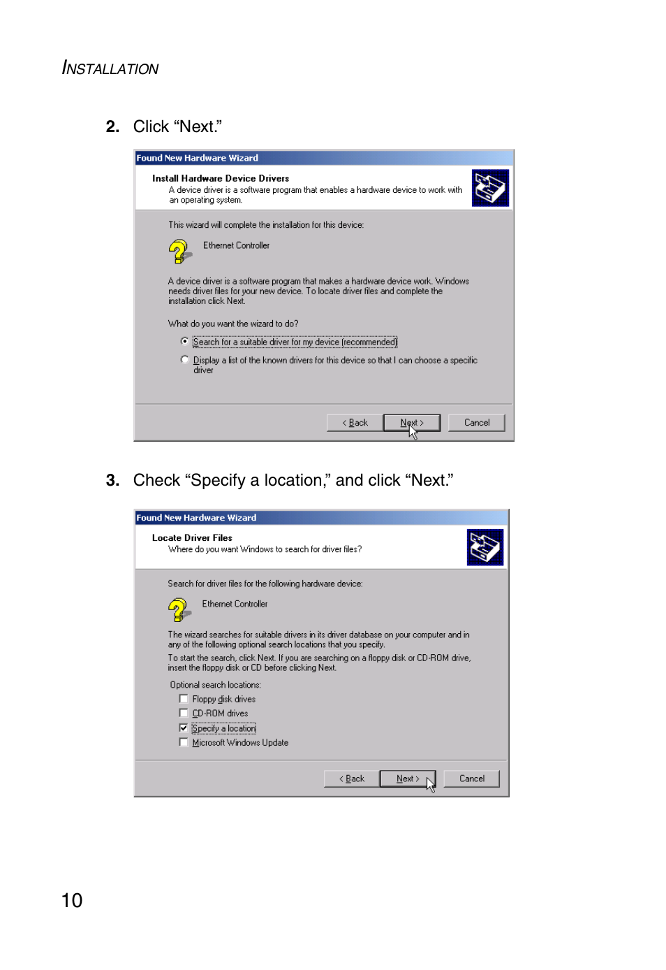 SMC Networks SMC1255TX User Manual | Page 20 / 55
