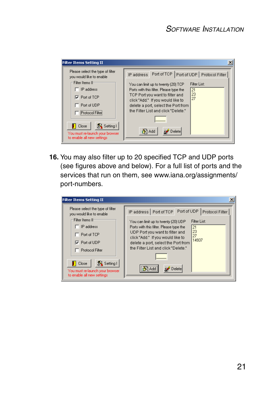 SMC Networks SMC1255TX User Manual | Page 31 / 55