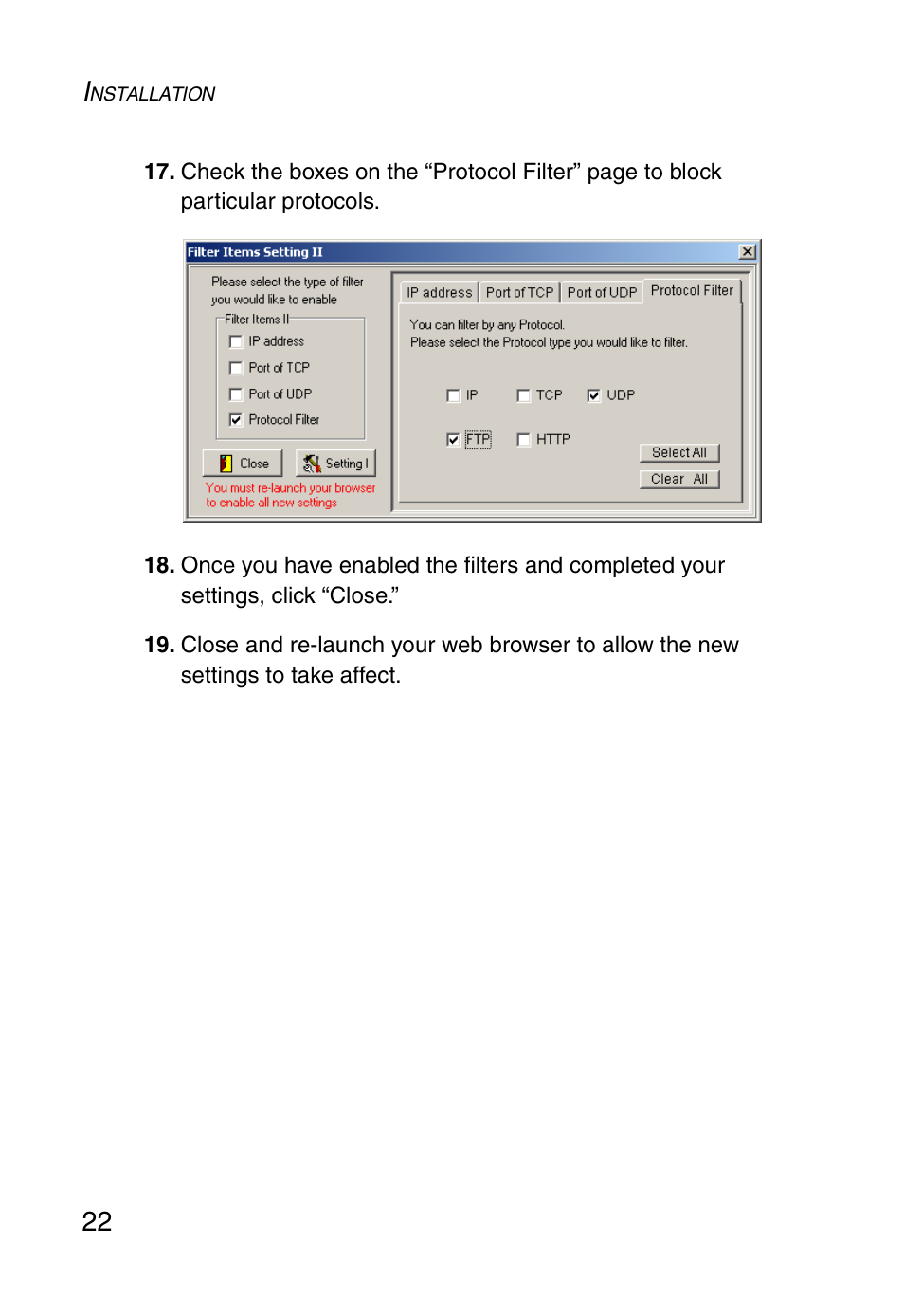 SMC Networks SMC1255TX User Manual | Page 32 / 55