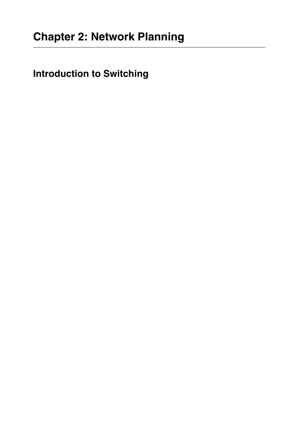 Chapter 2: network planning, Introduction to switching | SMC Networks TIGERSTACK II SMC8950EM User Manual | Page 27 / 76