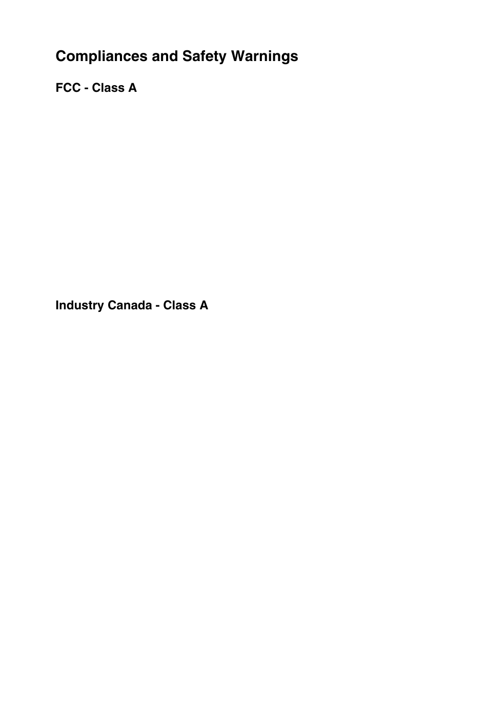 Compliances and safety warnings | SMC Networks TIGERSTACK II SMC8950EM User Manual | Page 5 / 76