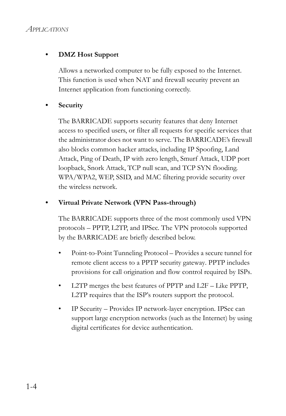 SMC Networks SMC Barricade g SMCWBR14-G2 User Manual | Page 18 / 132