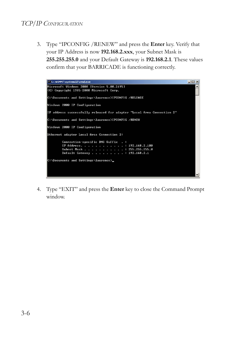 Tcp/ip c | SMC Networks SMC Barricade g SMCWBR14-G2 User Manual | Page 32 / 132