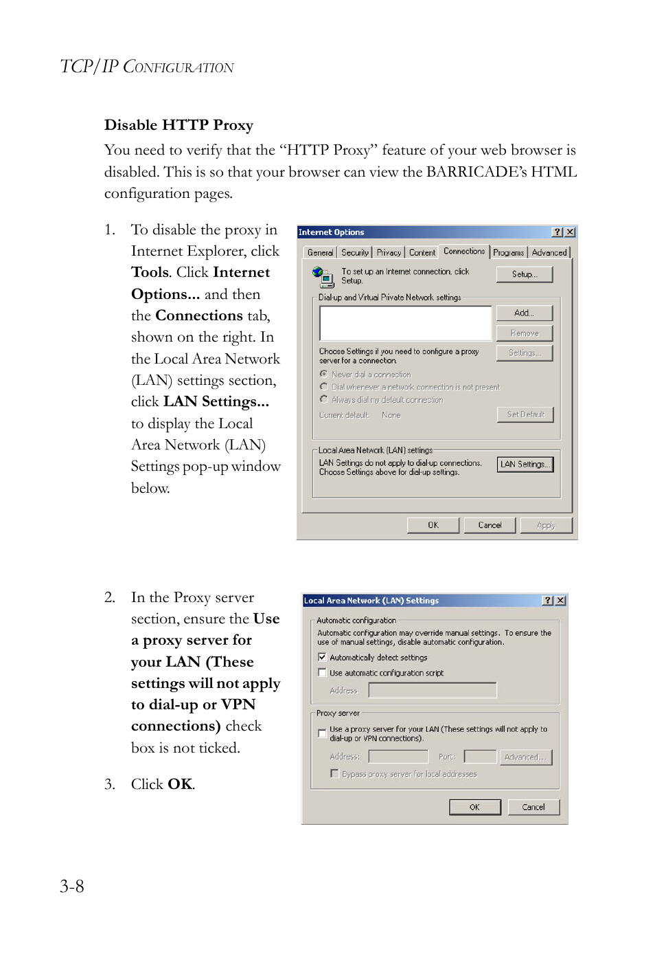 Tcp/ip c | SMC Networks SMC Barricade g SMCWBR14-G2 User Manual | Page 34 / 132