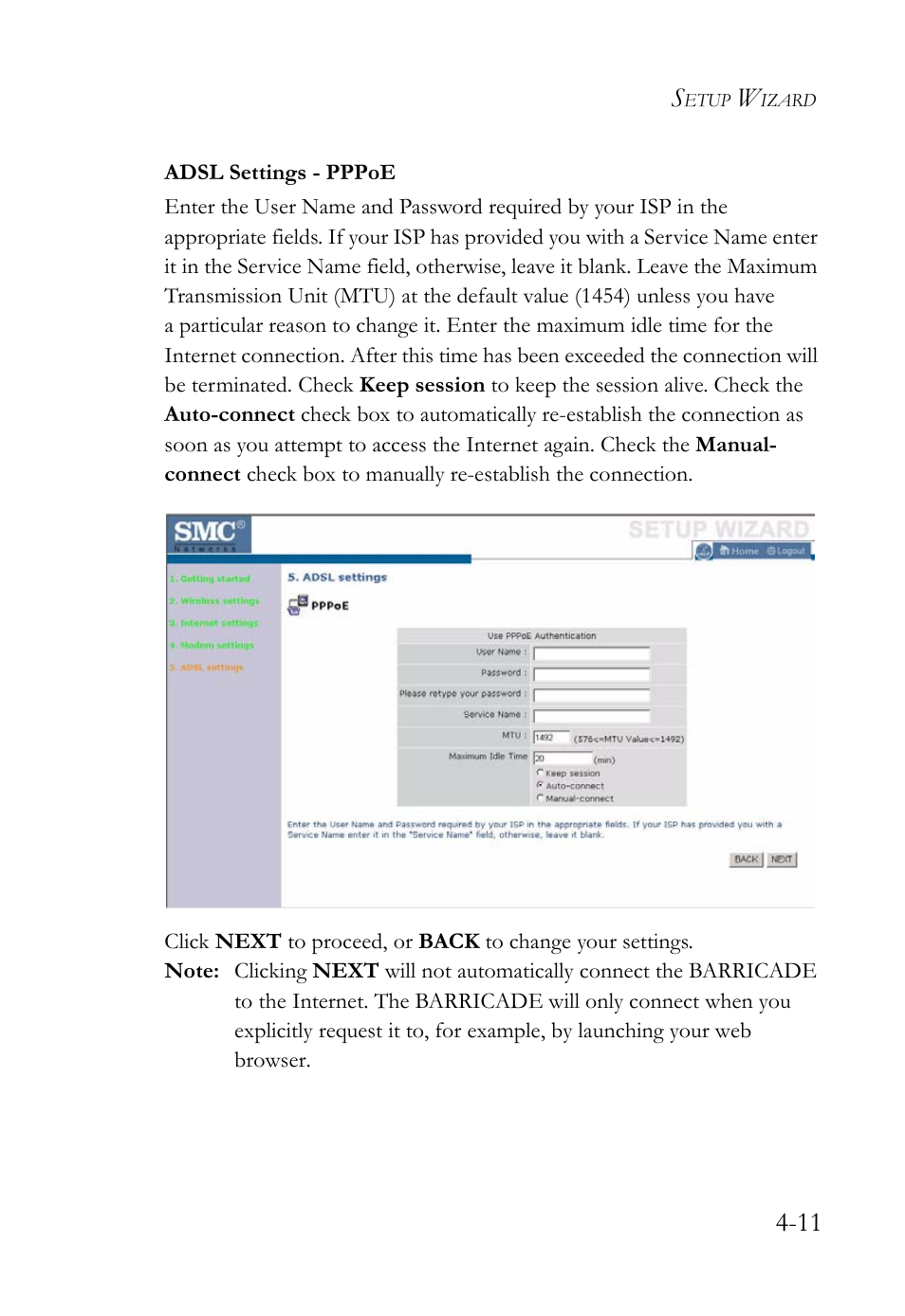 SMC Networks SMC Barricade g SMCWBR14-G2 User Manual | Page 55 / 132