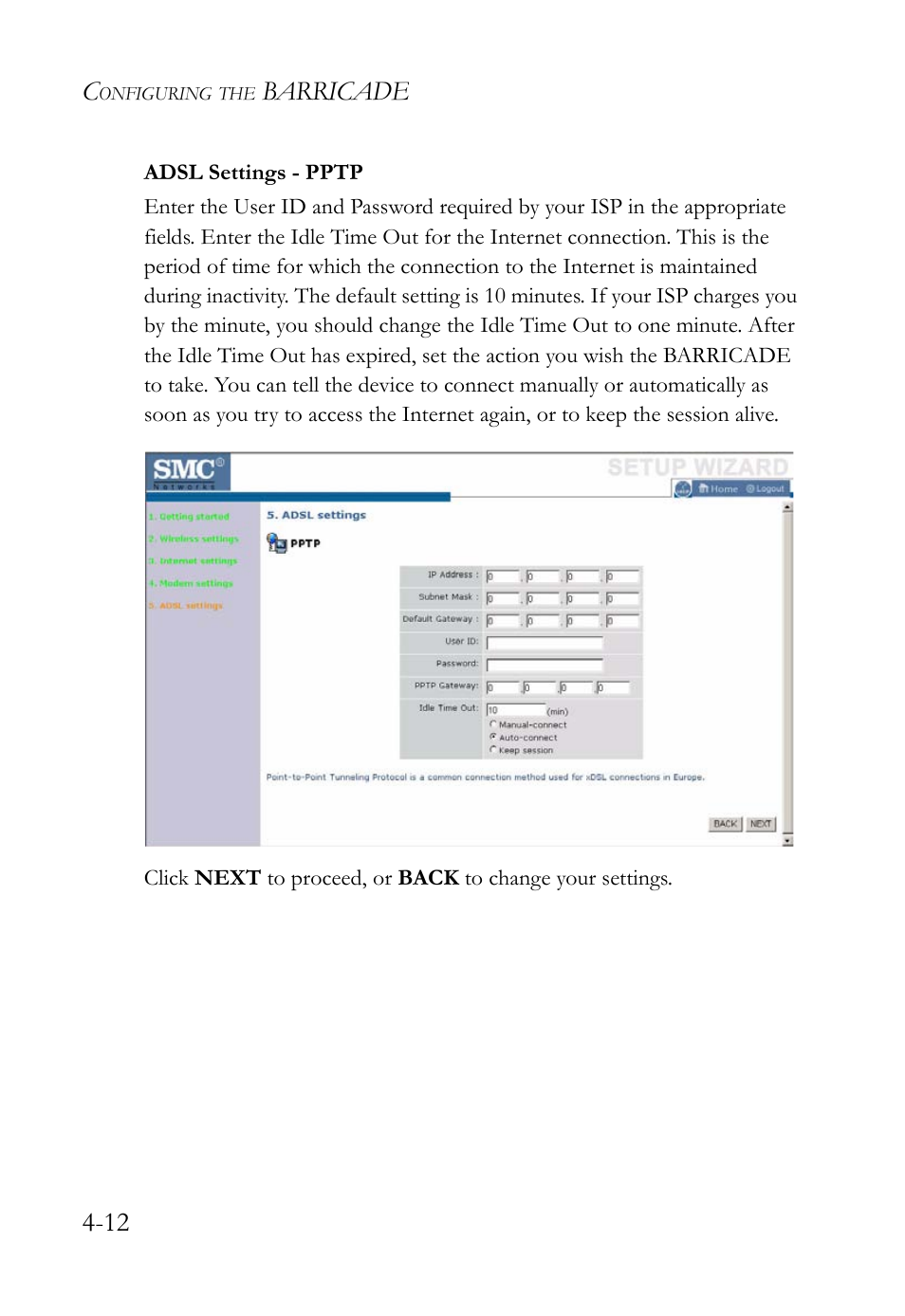 SMC Networks SMC Barricade g SMCWBR14-G2 User Manual | Page 56 / 132