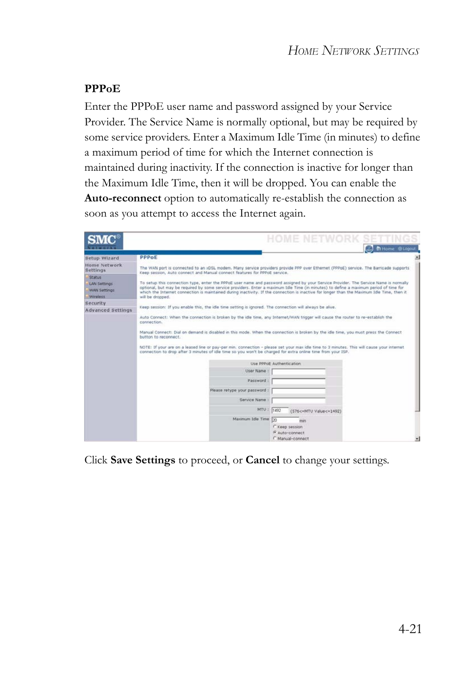 SMC Networks SMC Barricade g SMCWBR14-G2 User Manual | Page 65 / 132