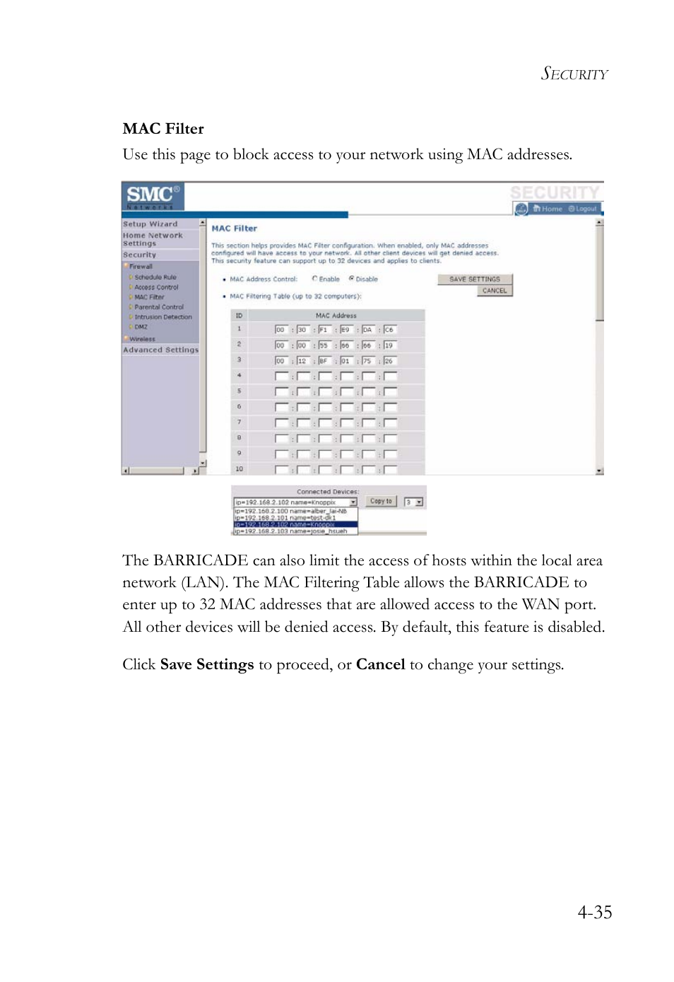 SMC Networks SMC Barricade g SMCWBR14-G2 User Manual | Page 79 / 132