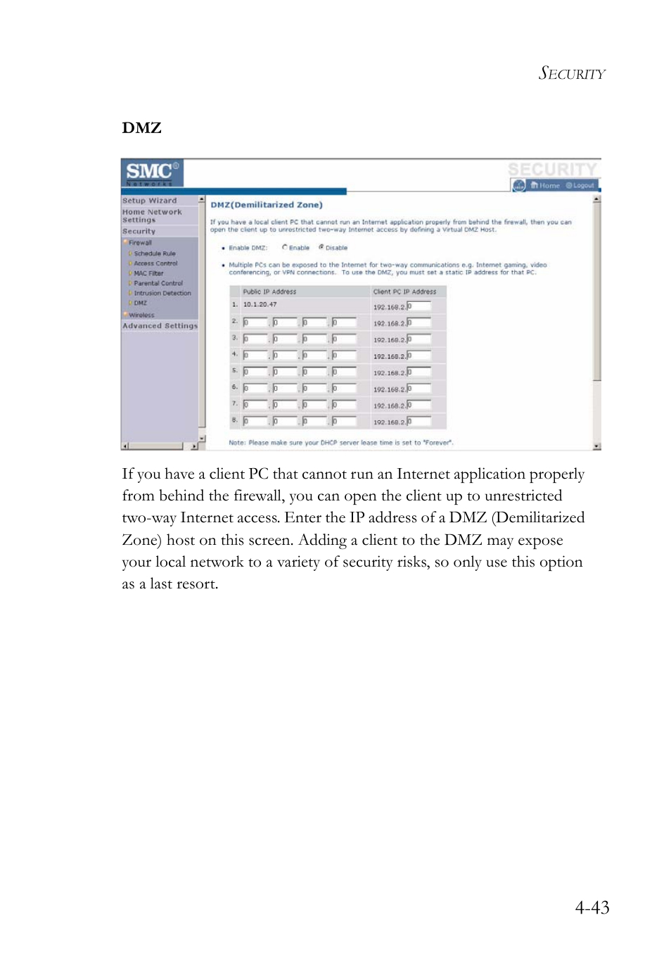 SMC Networks SMC Barricade g SMCWBR14-G2 User Manual | Page 87 / 132