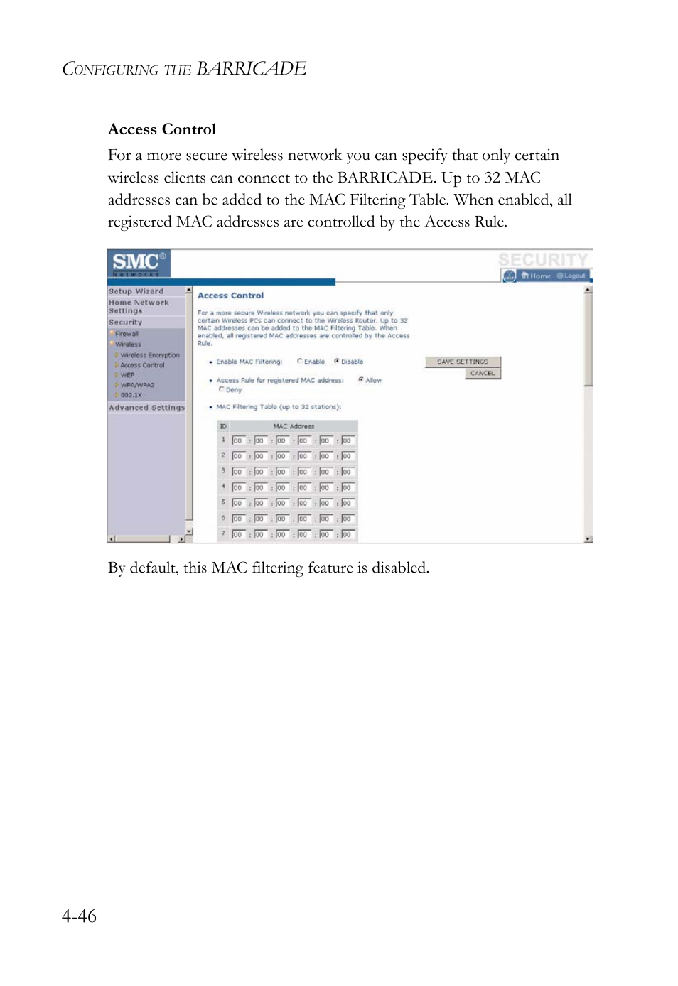 SMC Networks SMC Barricade g SMCWBR14-G2 User Manual | Page 90 / 132