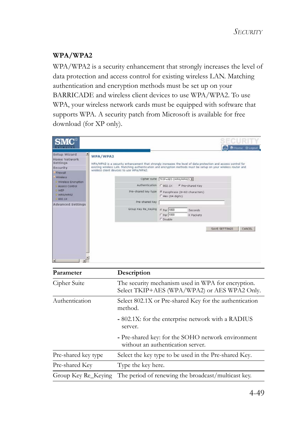 SMC Networks SMC Barricade g SMCWBR14-G2 User Manual | Page 93 / 132