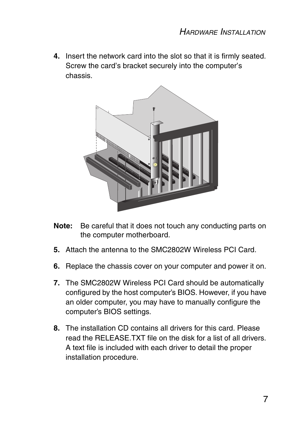 SMC Networks EZ ConnectTMg 2.4 GHz 54Mbps SMC2602W User Manual | Page 16 / 47