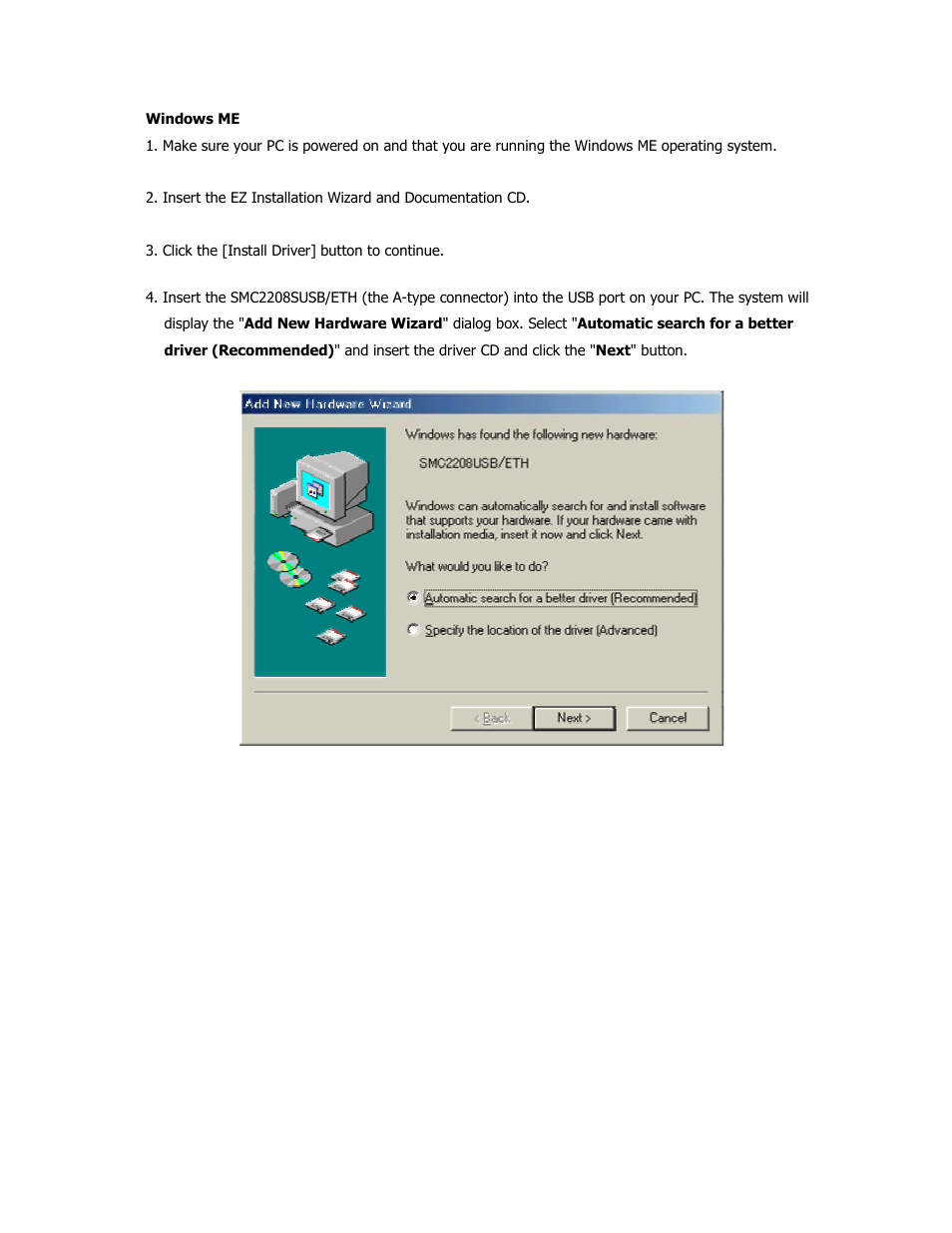 SMC Networks EZ Networking SMC2208USB/ETH User Manual | Page 12 / 24