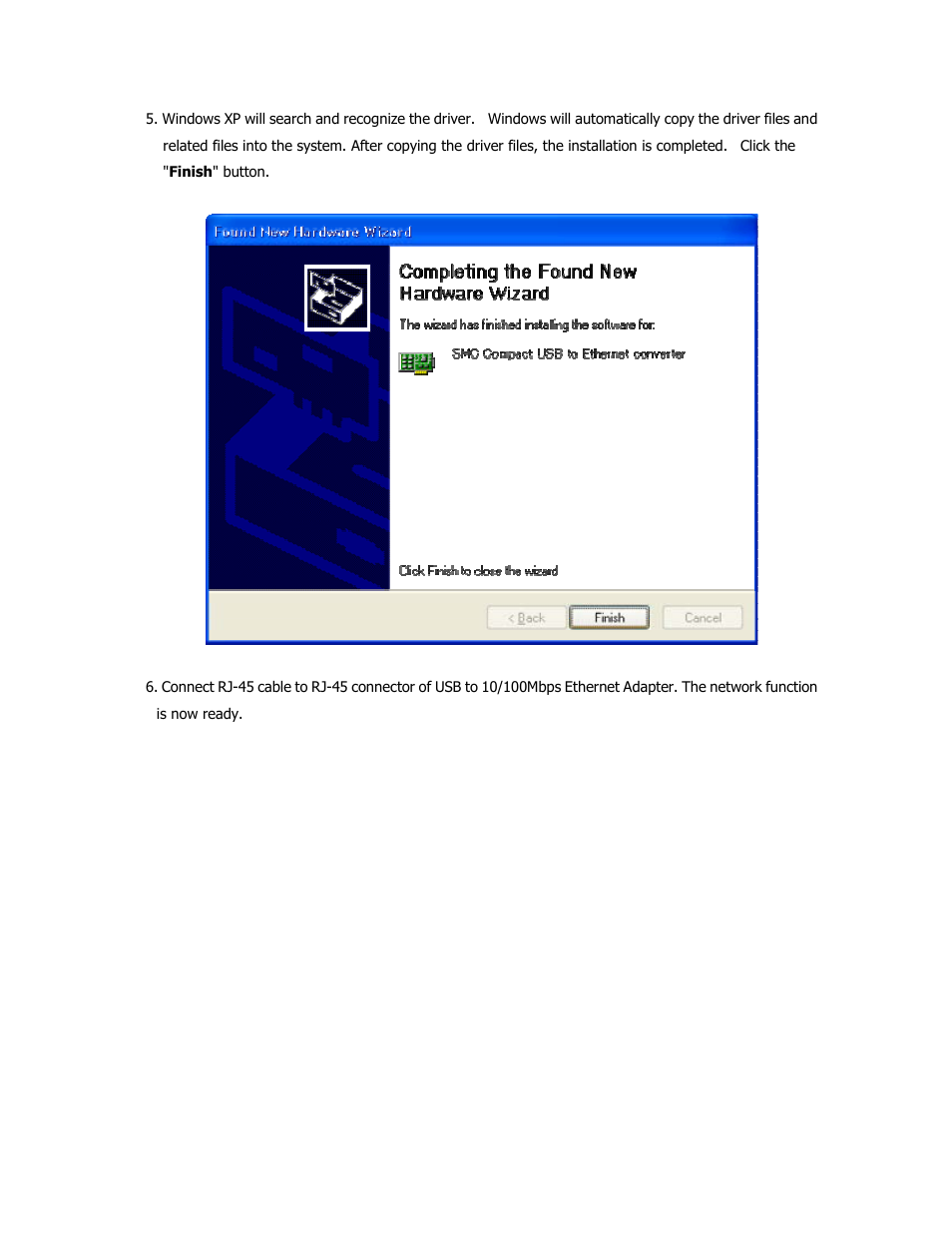 SMC Networks EZ Networking SMC2208USB/ETH User Manual | Page 19 / 24