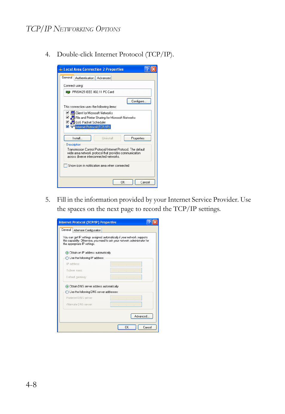 Tcp/ip n | SMC Networks SMC7003USB V.2 User Manual | Page 42 / 70