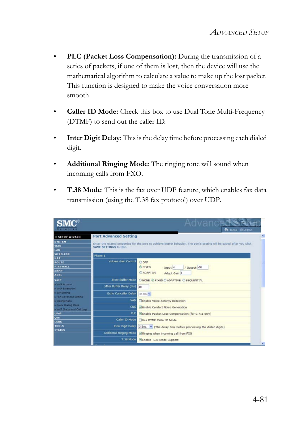 SMC Networks Barricade SMC7908VoWBRA2 User Manual | Page 117 / 151