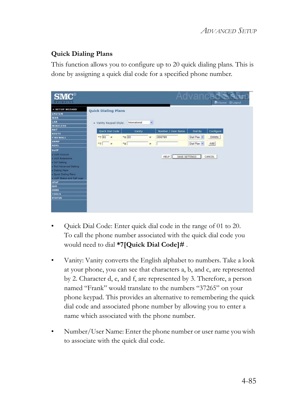 SMC Networks Barricade SMC7908VoWBRA2 User Manual | Page 121 / 151