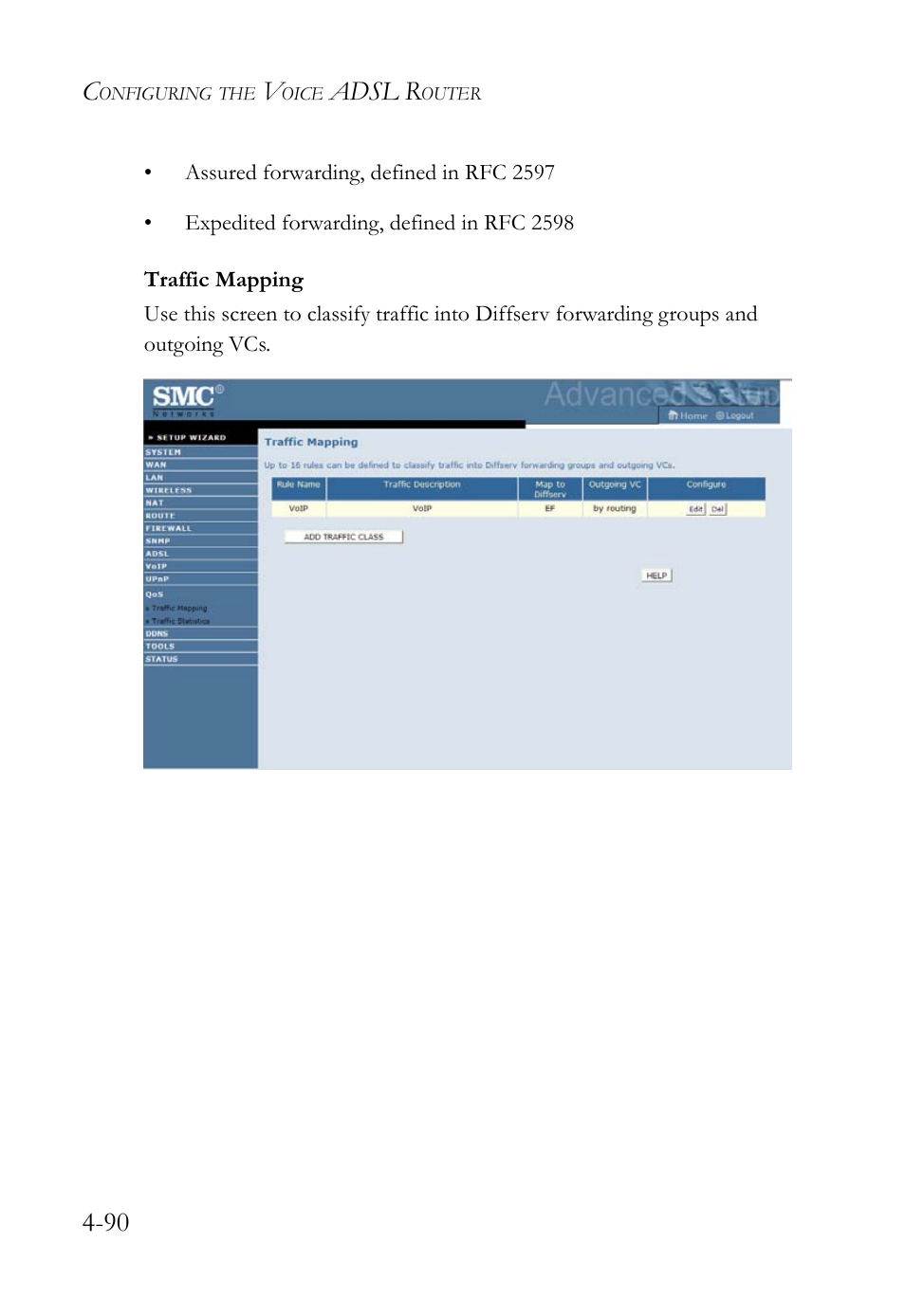 Adsl r | SMC Networks Barricade SMC7908VoWBRA2 User Manual | Page 126 / 151