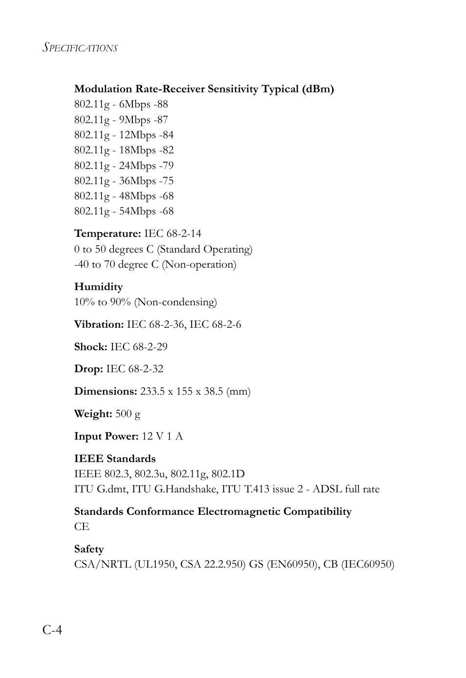 SMC Networks Barricade SMC7908VoWBRA2 User Manual | Page 150 / 151