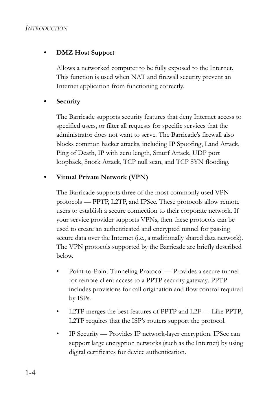 SMC Networks Barricade SMC7908VoWBRA2 User Manual | Page 16 / 151