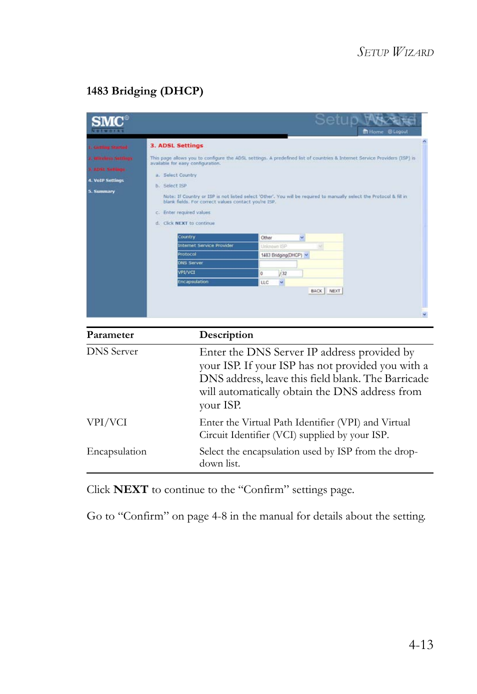 SMC Networks Barricade SMC7908VoWBRA2 User Manual | Page 49 / 151
