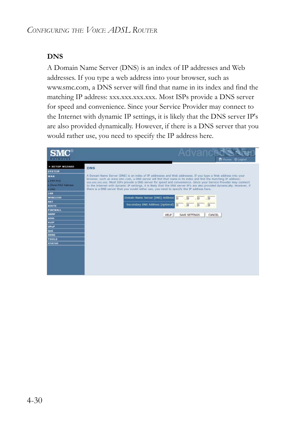 Adsl r | SMC Networks Barricade SMC7908VoWBRA2 User Manual | Page 66 / 151