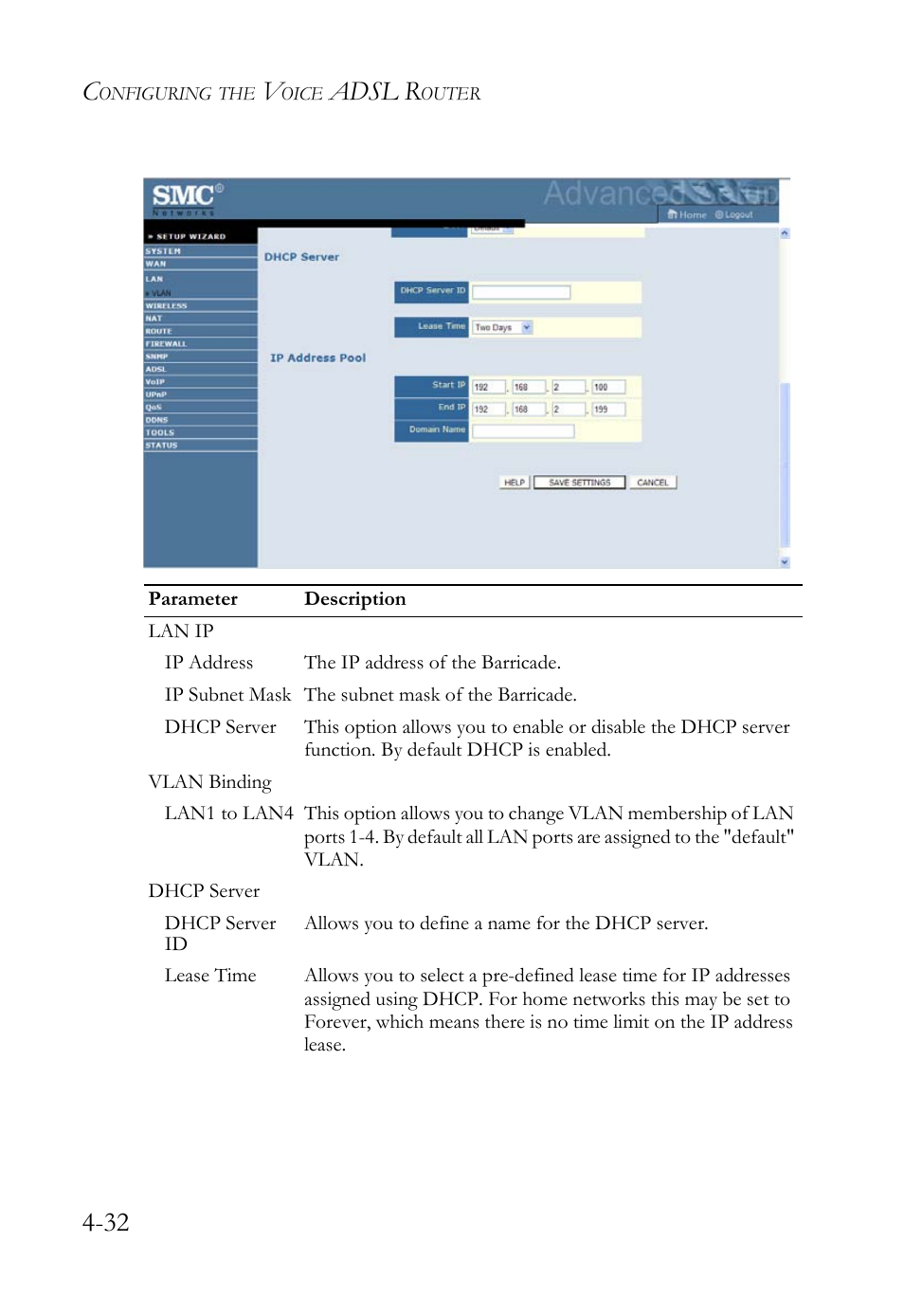 Adsl r | SMC Networks Barricade SMC7908VoWBRA2 User Manual | Page 68 / 151