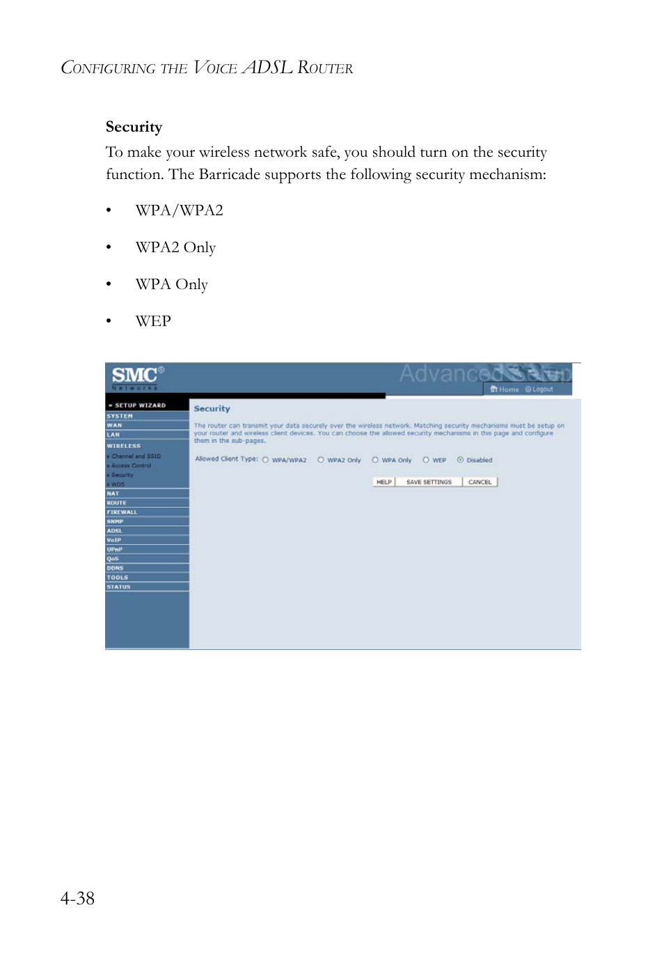 Adsl r | SMC Networks Barricade SMC7908VoWBRA2 User Manual | Page 74 / 151